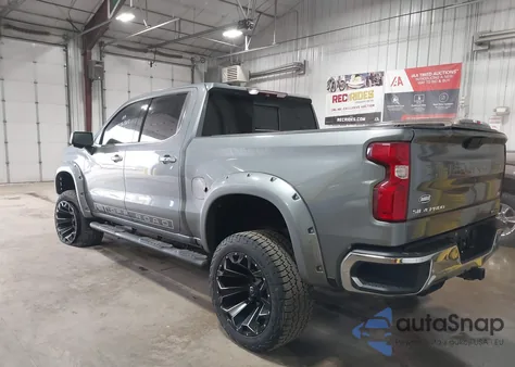 2019 Chevrolet Silverado 1500 Ltz из США, поврежденный, VIN 3GCUYGEL3KG242527